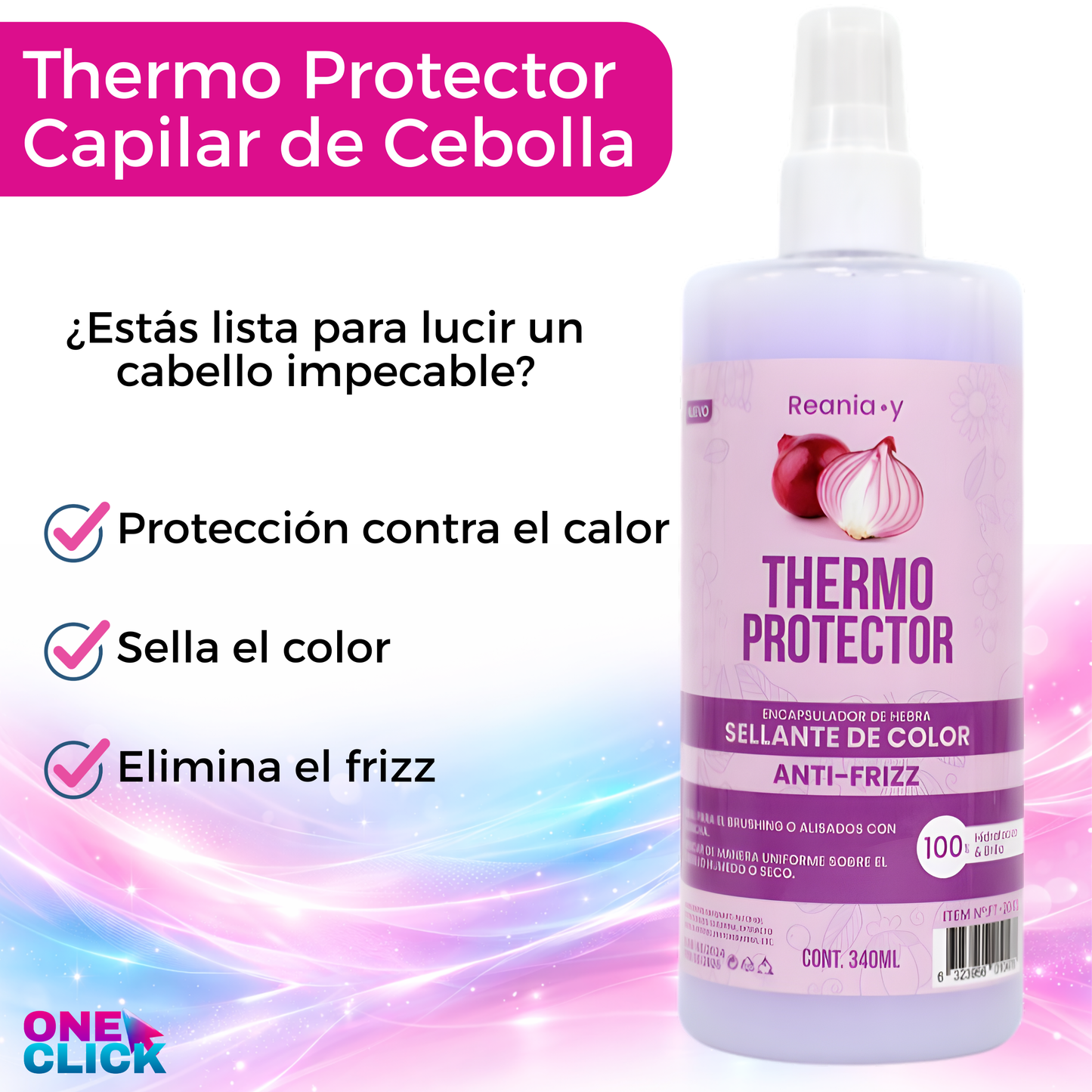 THERMO PROTECTOR CAPILAR CEBOLLA